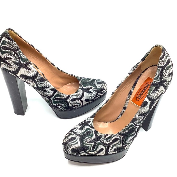 Missoni Shoes - Missoni Platform Pumps